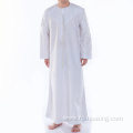 Arab robes Muslim men's pure color liturgical clothes